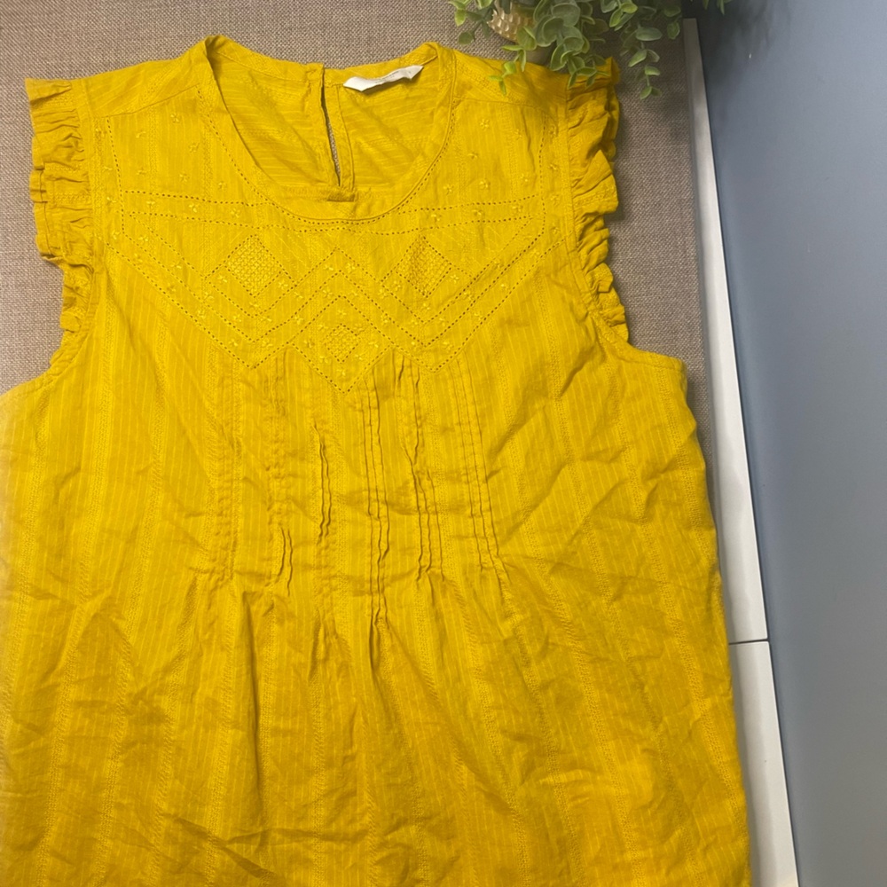 Lucky brand cap sleeve shirt